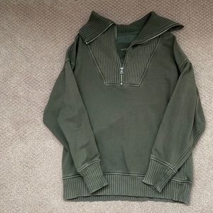 Quarter zip pullover